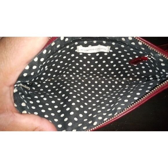 Limited Edition Burgundy clutch wristlet - Picture 8 of 8
